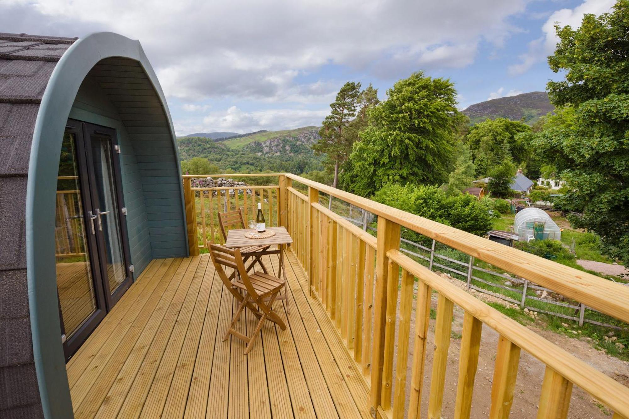 Вилла Spectacular Mountain View Ecopod Ньютонмор Экстерьер фото