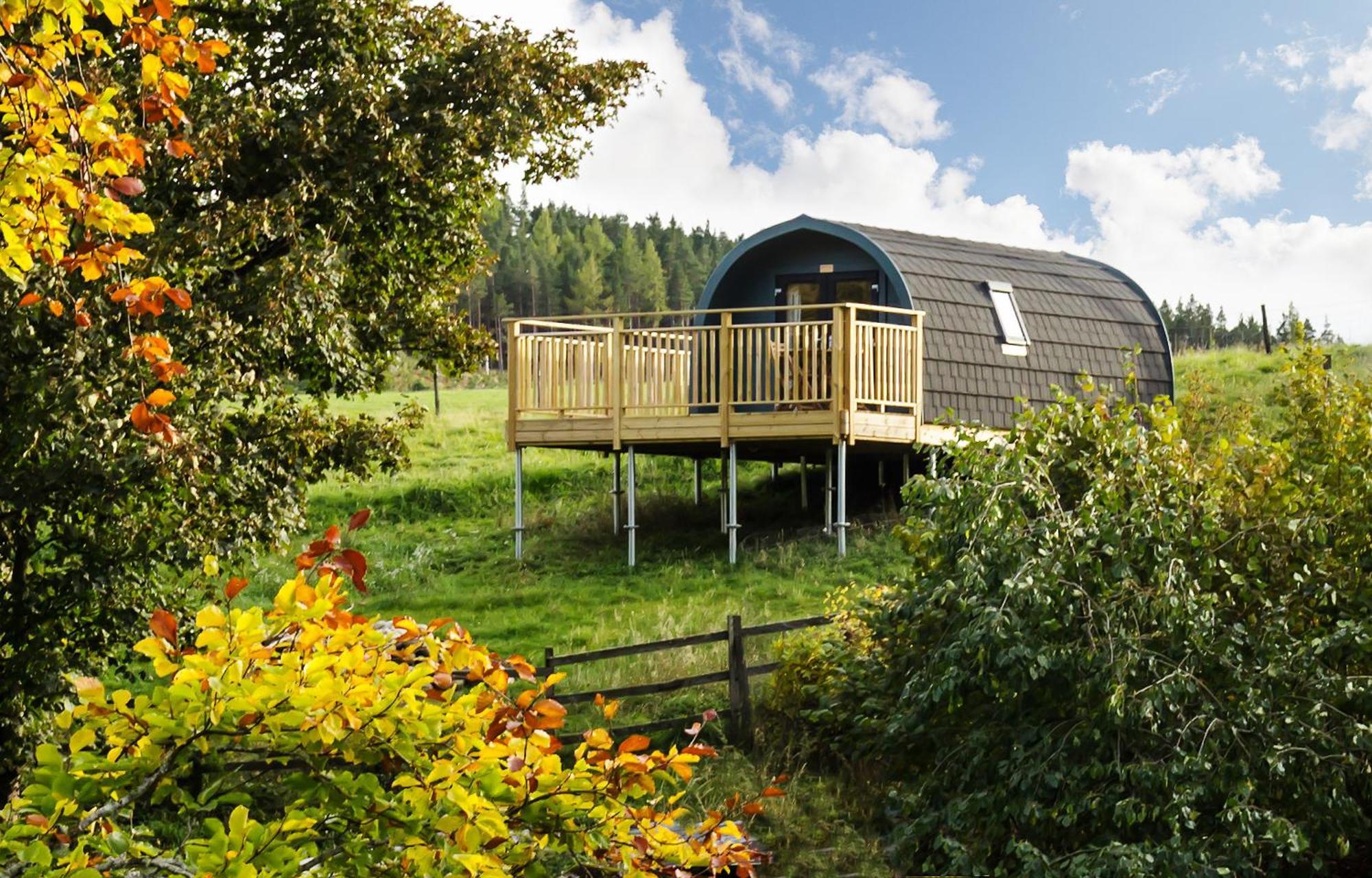 Вилла Spectacular Mountain View Ecopod Ньютонмор Экстерьер фото