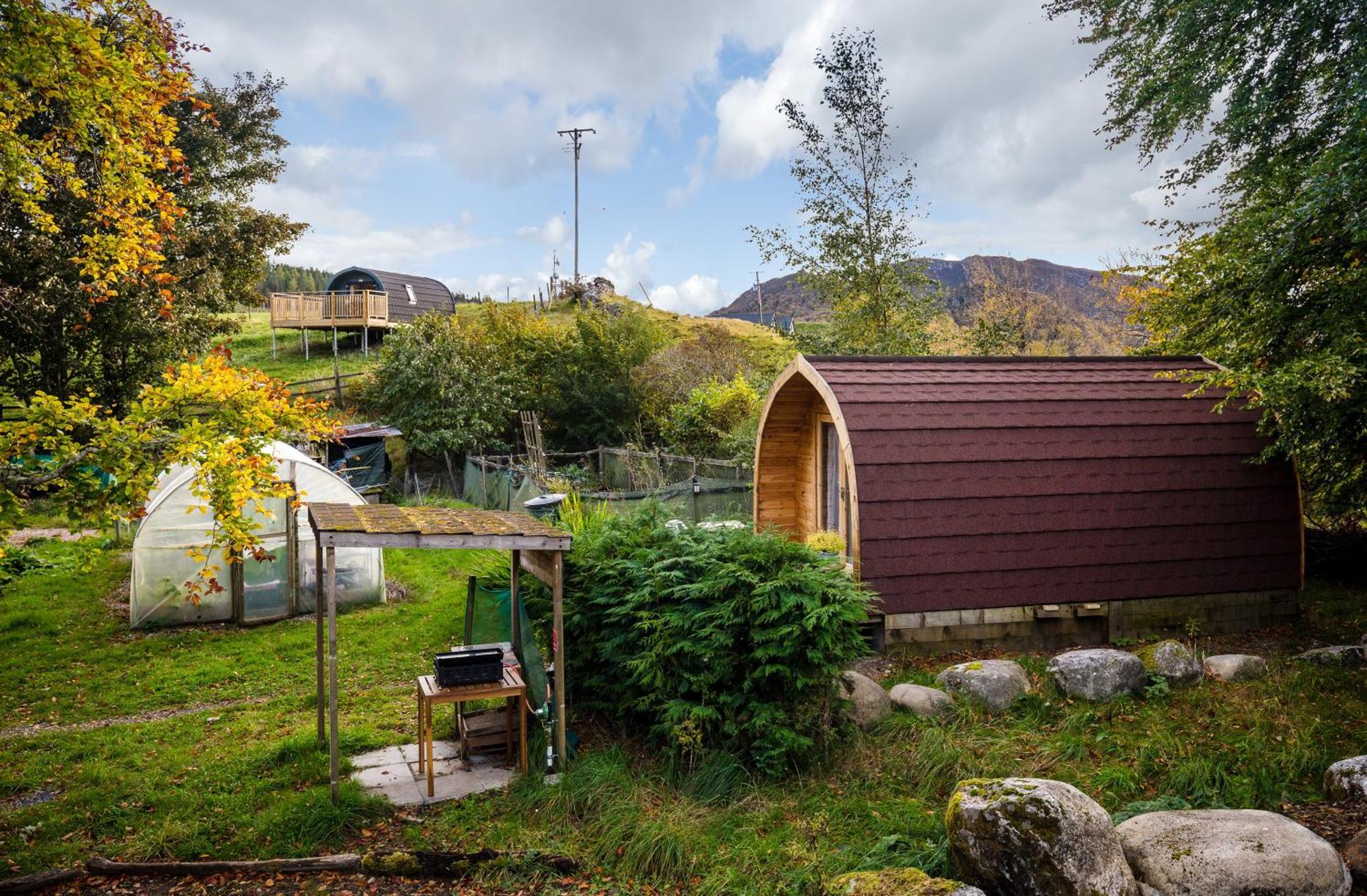 Вилла Spectacular Mountain View Ecopod Ньютонмор Экстерьер фото